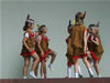 Kindertanz Indianertanz Kindertanzgruppe Choreographie Studio Birke Sommertanzaufführung Havelbaude 2006