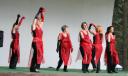 Frauen tanzen Jazzdance und Modern Dance