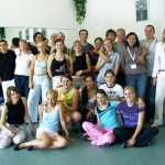 Begegnungen Oberhavel 2005: Workshop Hip Hop Streetdance mit polnischen Jugendlichen