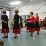Spanischer Tanz beim Tag der Offenen Tür im Tanzstudio