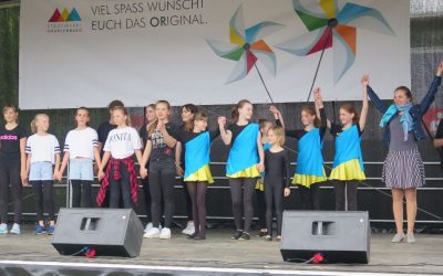 Auftritt beim 13. Kinderfest in Oranienburg